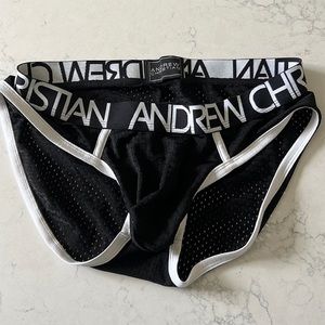Andrew Christian mesh brief